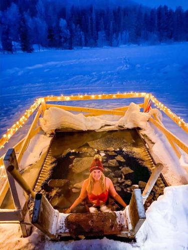 DesignHotel+Levi,+Finland,+Lapland,+Adventure,+Blog,+sauna+and+ice+swimming